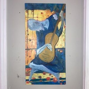 Not finished yet painting. Gonna work on face and feet more.